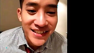 I bull session with a taking Thai guy on the video call