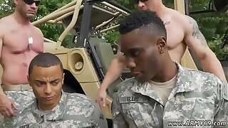 Athlete college men gay sex cum facial R&R, the Army69 way